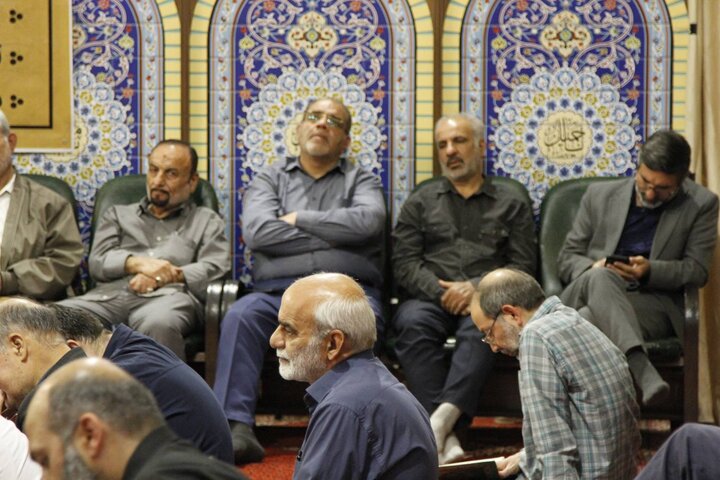 تصاویر/ بزرگداشت امام شهید و شهدای موتلفه اسلامی در جنگ اخیر