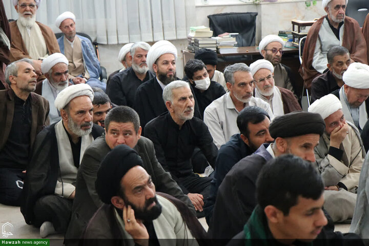 Photos/Cérémonie de deuil à l’occasion de l’anniversaire du martyre de l’Imam Mohammad Taqi (AS), en présence de l’Ayatollah Nouri Hamedani