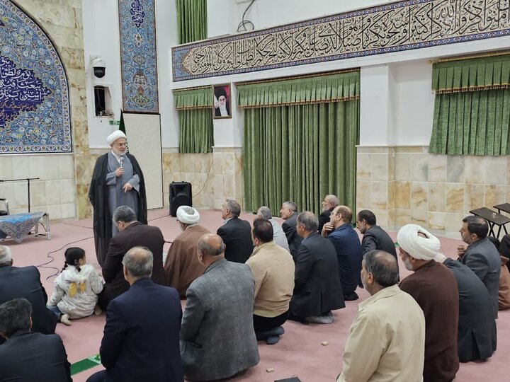 تصاویر/ بازدید نماینده ولی‌فقیه در  کردستان از مسجد مهدیه سنندج