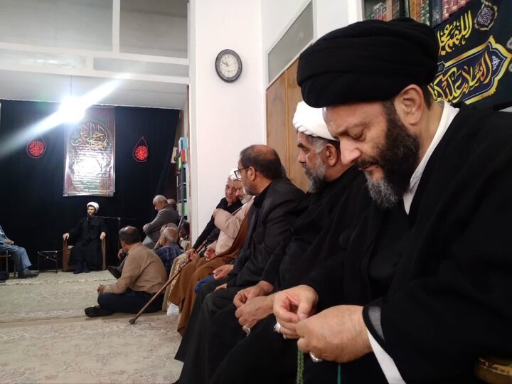 تصاویر/ آیین سوگواری ایام سالروز شهادت جوادالائمه(ع) در بیوت علمای کاشان
