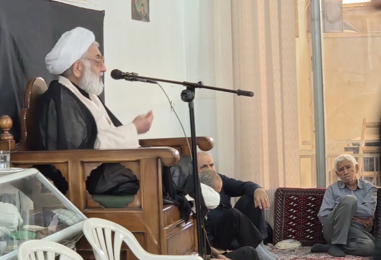 تصاویر/ آیین سوگواری ایام سالروز شهادت جوادالائمه(ع) در بیوت علمای کاشان