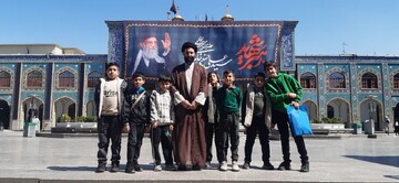 تصاویر/ طرح نوجوانه مسجد علوی با راهبری روحانیون و طلاب