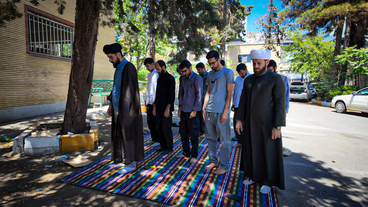 تصاویر/ فعالیت عمرانی جهادگران حوزوی همدان در تهران