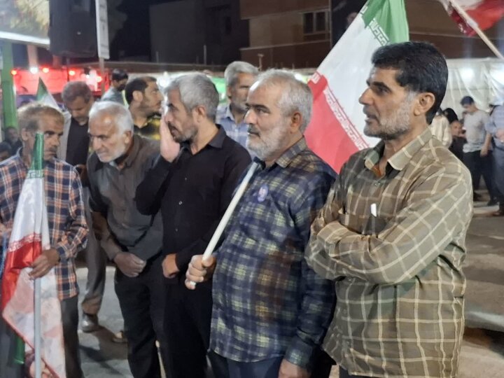 تصاویر| هفتادوهشتمین شب حضور حماسی آران وبیدگلی هادرمیدان سردارسلیمانی