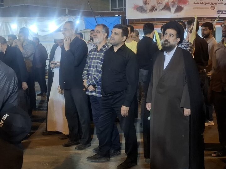 تصاویر| هفتادوهشتمین شب حضور حماسی آران وبیدگلی هادرمیدان سردارسلیمانی