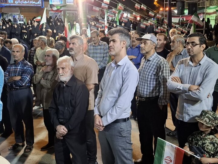 تصاویر| هفتادوهشتمین شب حضور حماسی آران وبیدگلی هادرمیدان سردارسلیمانی