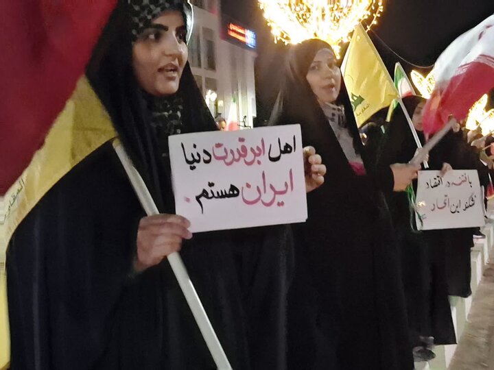 تصاویر| هفتادوهشتمین شب حضورحماسی کاشانی هادرچهار راه سلمان فارسی