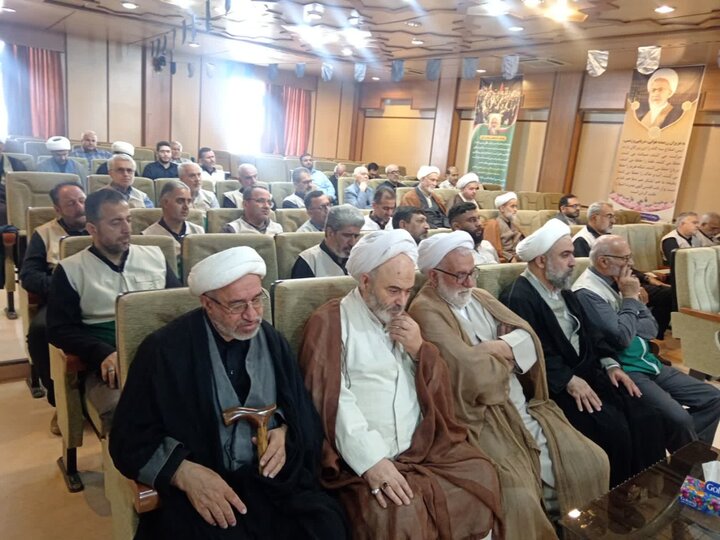 تصاویر/ مراسم بزرگداشت شهادت امام جواد (ع) در دفتر آیت الله العظمی جوادی آملی در شهرستان آمل