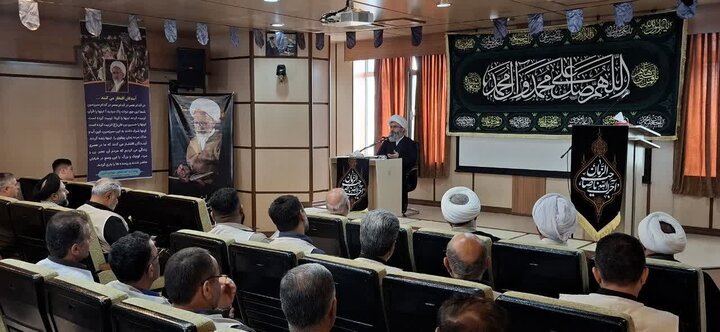 تصاویر/ مراسم بزرگداشت شهادت امام جواد (ع) در دفتر آیت الله العظمی جوادی آملی در شهرستان آمل