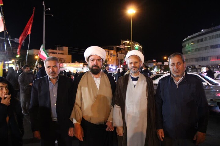 تصاویر/ هفتادونهمین اجتماع شبانه مردمی در خرمدره