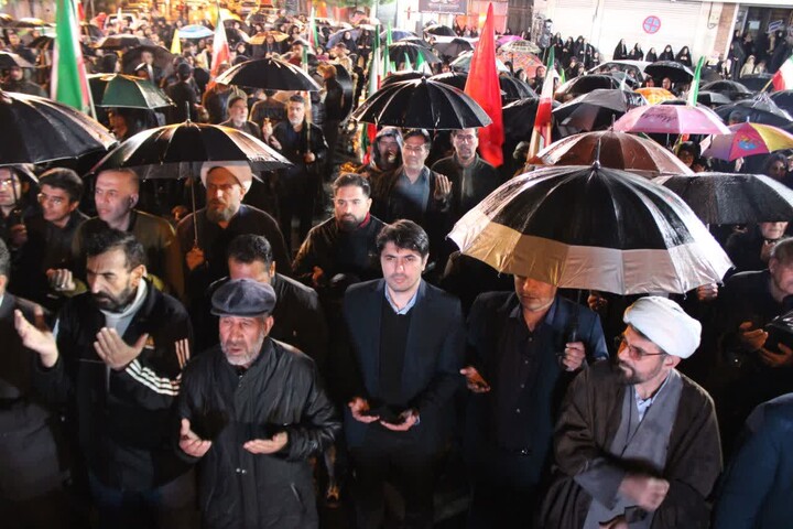 تصاویر/ هفتادونهمین اجتماع شبانه مردمی در خرمدره