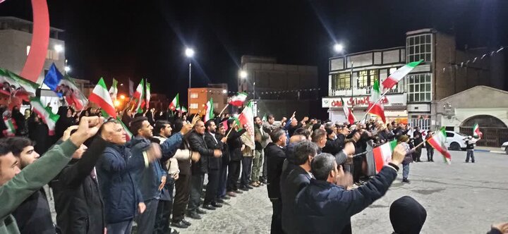 تصاویر/ هفتادونهمین اجتماع شبانه مردمی در دندی