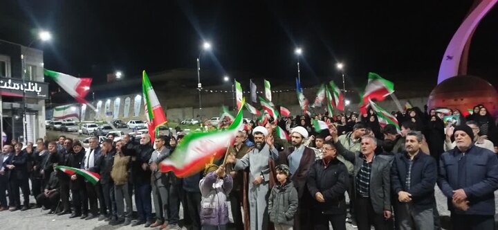 تصاویر/ هفتادونهمین اجتماع شبانه مردمی در دندی