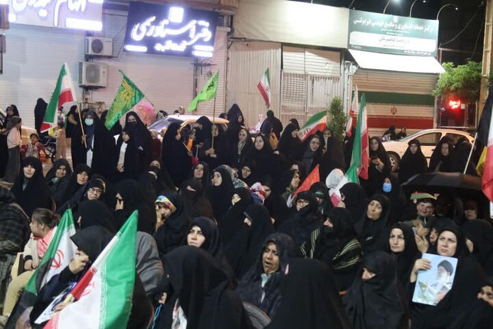 تصاویر/ هفتادونهمین اجتماع شبانه مردمی در طارم