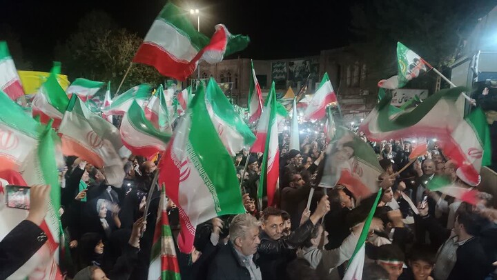 تصاویر/ هفتادونهمین اجتماع شبانه مردمی در مراغه