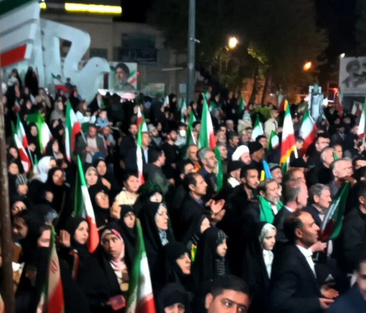 تصاویر/ هفتادونهمین اجتماع شبانه مردمی در مراغه