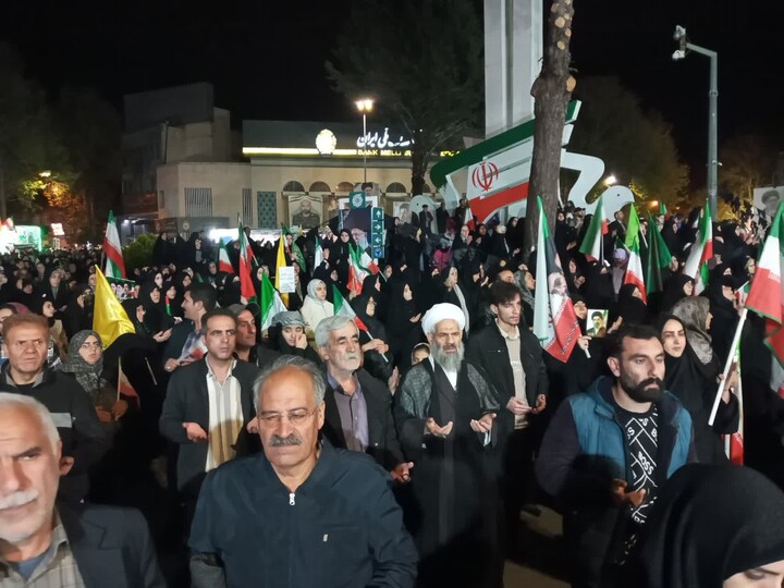 تصاویر/ هفتادونهمین اجتماع شبانه مردمی در مراغه