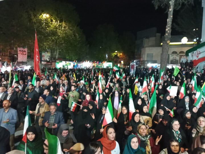 تصاویر/ هفتادونهمین اجتماع شبانه مردمی در مراغه