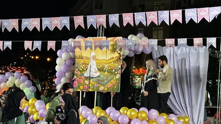 تصاویر/  اولین جشن تشرّف (تکلیف) کف خیابانی در میدان فاطمی(جهاد) تهران