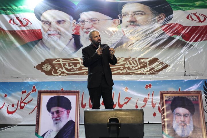 تصاویر/ هفتاد و هشتمین اجتماع مردم منطقه پیروزی در دفاع از انقلاب و وطن در مسجد اباعبدالله(ع)