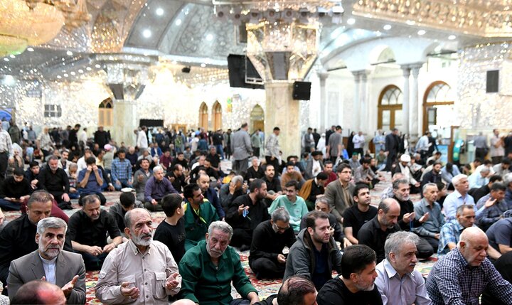 تصاویر/ مراسم عزاداری شهادت امام جواد(ع) در حرم حضرت عبدالعظیم(ع)