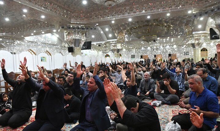 تصاویر/ مراسم عزاداری شهادت امام جواد(ع) در حرم حضرت عبدالعظیم(ع)