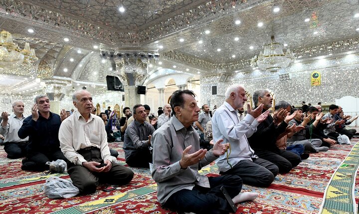 تصاویر/ مراسم عزاداری شهادت امام جواد(ع) در حرم حضرت عبدالعظیم(ع)