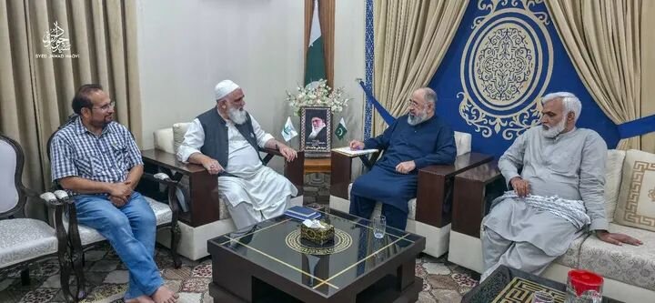 لاہور پاکستان؛ سربراہ امت واحدہ پاکستان کی علامہ سید جواد نقوی سے ملاقات/شہید امت کانفرنس سمیت اہم امور پر تبادلہ خیال
