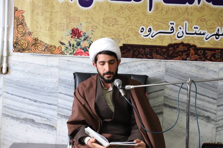 تصاویر/تجلیل از اساتید و طلاب برتر مدرسه علمیه قروه