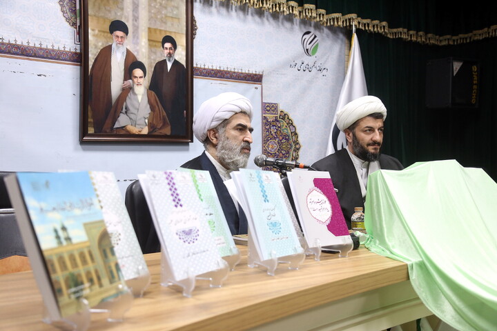 تصاویر/ آیین رونمایی و فراخوان پژوهشی مبتنی بر پیام رهبر شهید امام خامنه‌ای(ره) به کنگره بین‌المللی یکصدمین سالگشت بازتأسیس حوزه علمیه قم