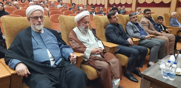 تصاویر/ تجلیل امام جمعه بابل از اساتید سما