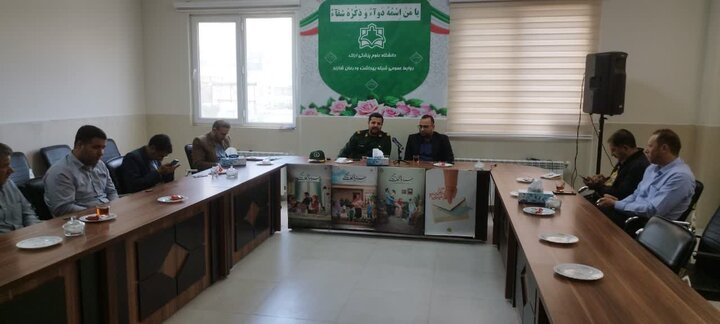 تصاویر/نشست شورای کانون بسیج جامعه پزشکی شازند