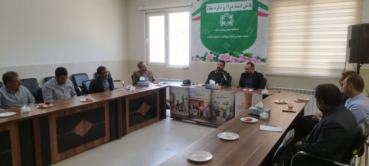 تصاویر/نشست شورای کانون بسیج جامعه پزشکی شازند