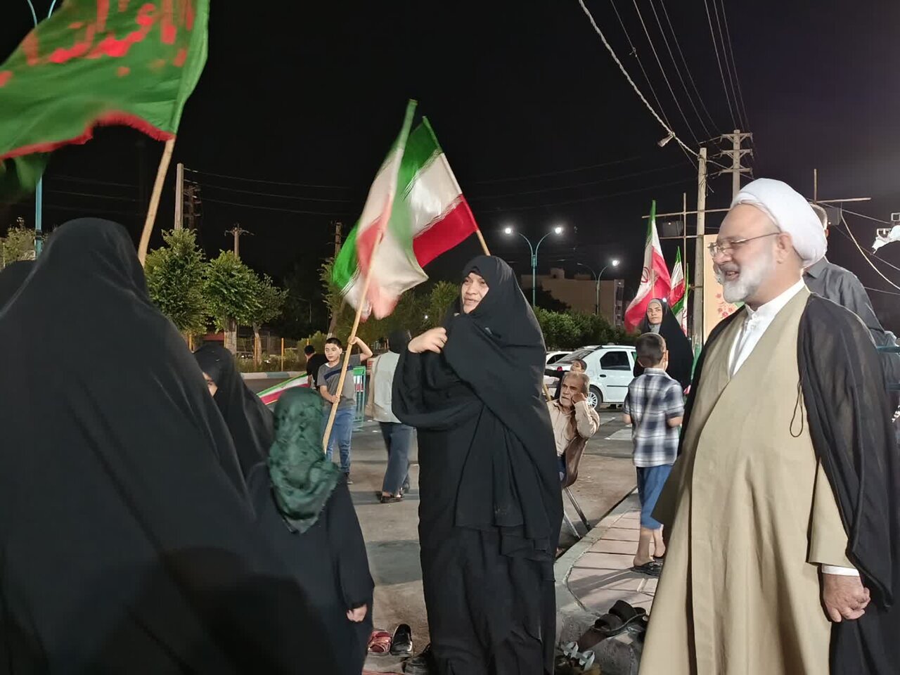 بازدید مدیر حوزه علمیه خواهران استان یزد از موکب «قائد امت»