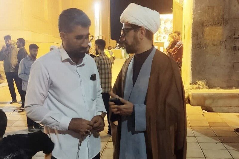 طلاب و اساتید در سنگر جهاد تبیین و امنیت سرپل ذهاب پای کار انقلاب هستند+تصاویر