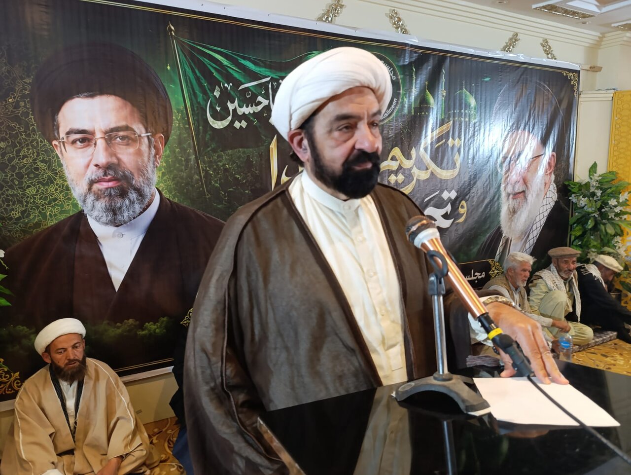 سکردو؛ ایم ڈبلیو ایم کے تحت عظیم الشان تکریمِ شہداء و تجدیدِ عہد سیمینار: ظلم کے خلاف مزاحمت کاروں کی حمایت، دینی، اخلاقی اور انسانی فرض، مقررین