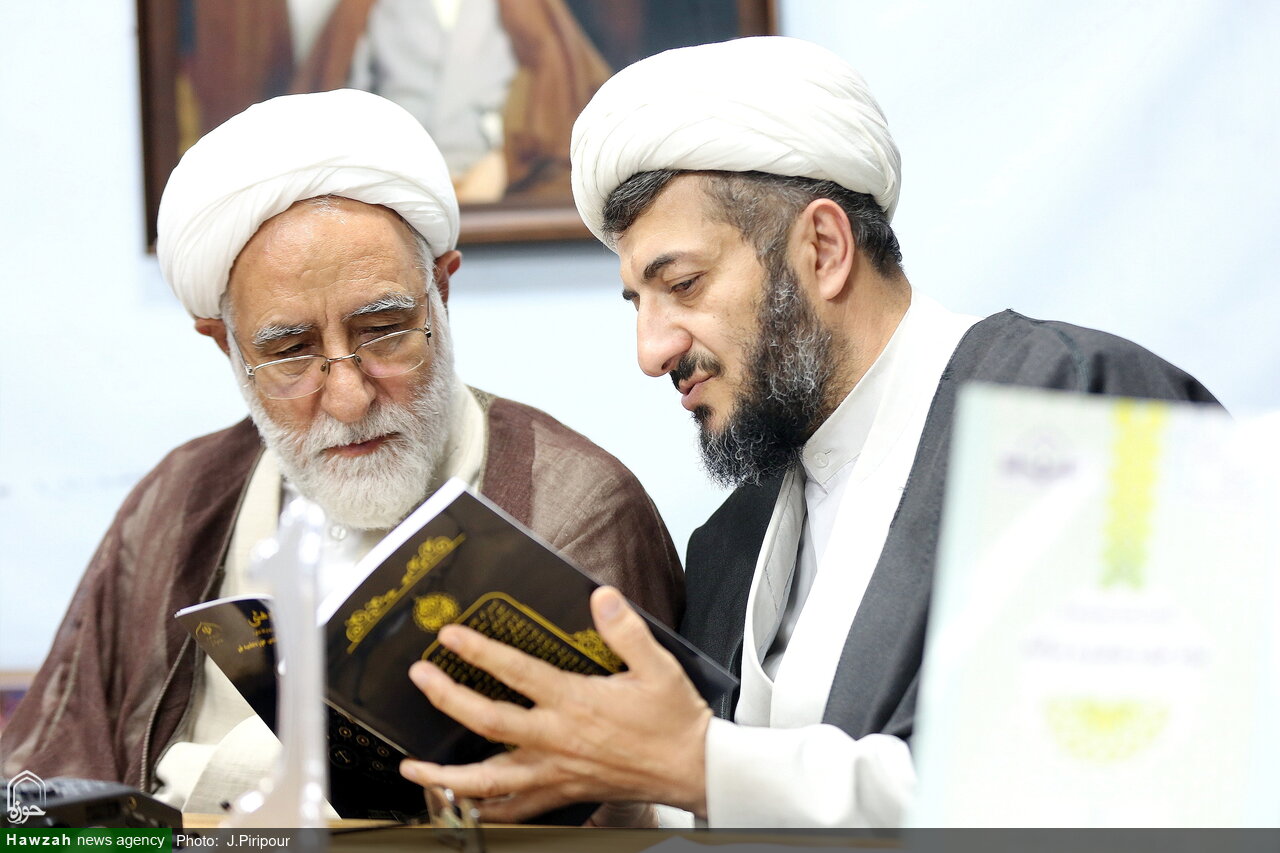 آیین رونمایی و فراخوان پژوهشی پیام رهبر شهید به کنگره بینالمللی یکصدمین سالگشت بازتأسیس حوزه علمیه قم برگزار شد + تصاویر
