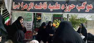حضور جهادی طلاب در شب‌های اقتدار، جلوه‌ای از همدلی و خدمت به مردم بود