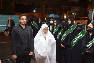 تصاویر / جشن ازدواج آسان زوج های جان فدا در شهرستان مرند