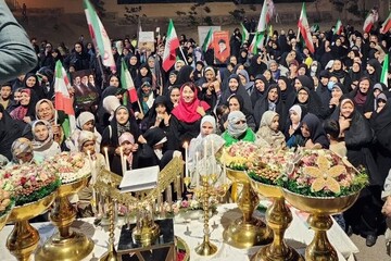 جشن پیوند آسمانی زوج‌های جوان در نطنز برگزار شد