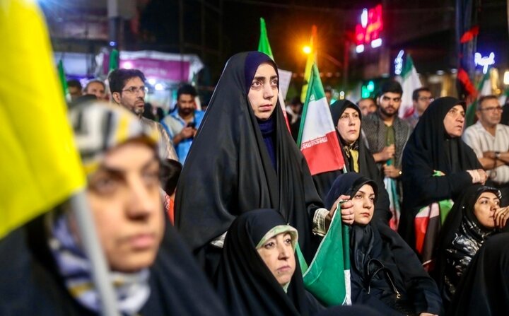 تصاویر/ اجتماع حامیان وطن در منطقه ۱۳