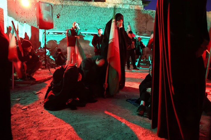 تصاویر / برگزاری برنامه «معبر مدرسه شهدا»