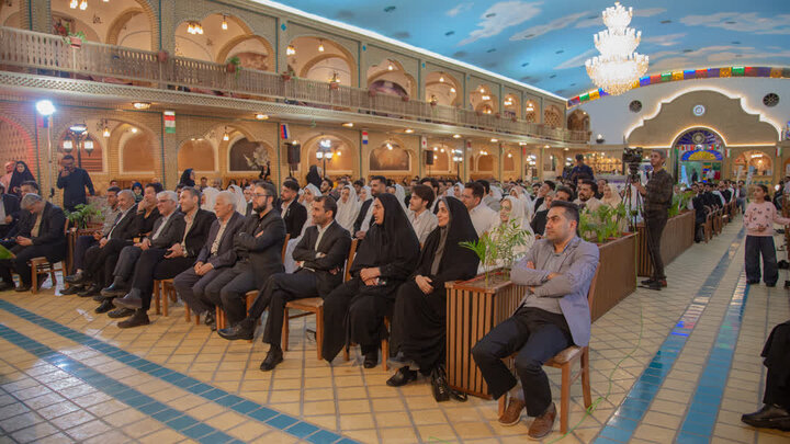 تصاویر/ برگزاری مراسم ازدواج صد زوج جوان آران و بیدگلی