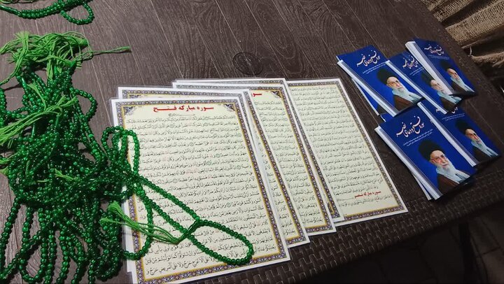 تصاویر/ استمرار فعالیت تبلیغی و فرهنگی موکب فتح خیبر تکاب
