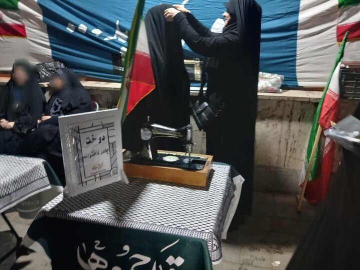 تصاویر/ هفتاد و نه شب، یک آرمان: حمایت مردم نقده از نظام، دفاع از رهبری، خونخواهی رهبر شهید