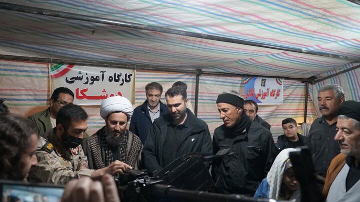 تصاویر/ نمایش اقتدار مردم خوی در هفتاد و نهمین شب متوالی