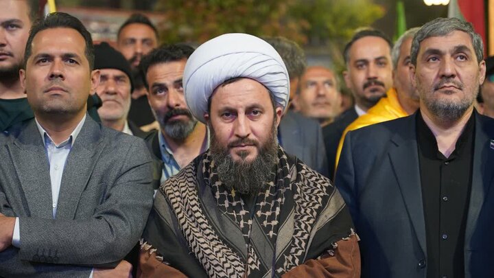 تصاویر/ نمایش اقتدار مردم خوی در هفتاد و نهمین شب متوالی