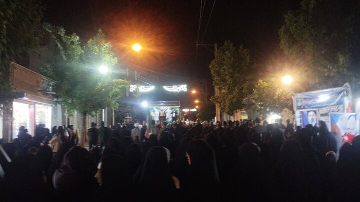 تصاویر/ تداوم خروش انقلابی مردم شهرستان باروق در هفتاد و نهمین شب حضور پرشور