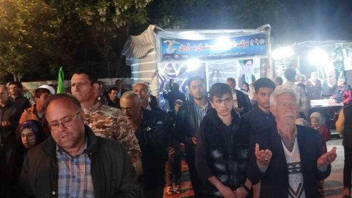 تصاویر/ تداوم خروش انقلابی مردم شهرستان باروق در هفتاد و نهمین شب حضور پرشور