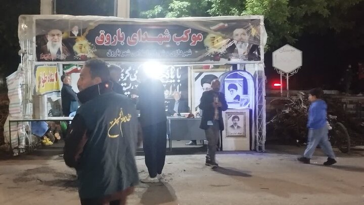 تصاویر/ تداوم خروش انقلابی مردم شهرستان باروق در هفتاد و نهمین شب حضور پرشور